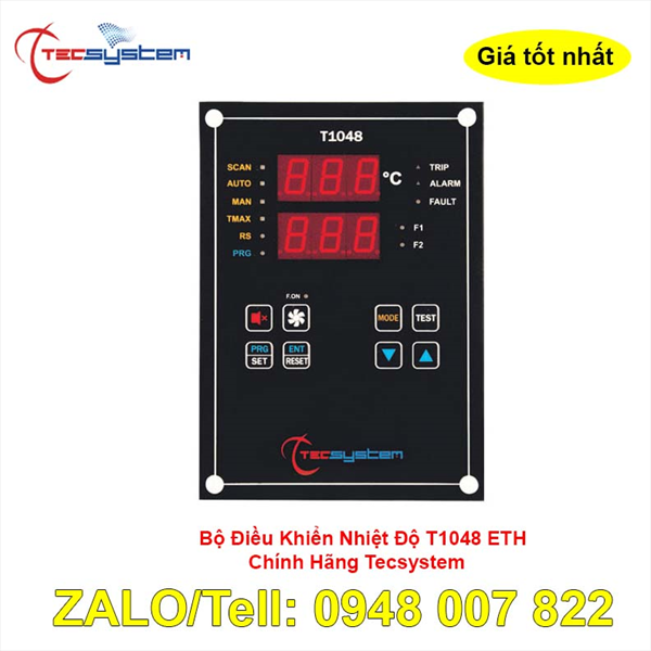 Bộ điều khiển nhiệt độ T1048 ETH Tecsystem